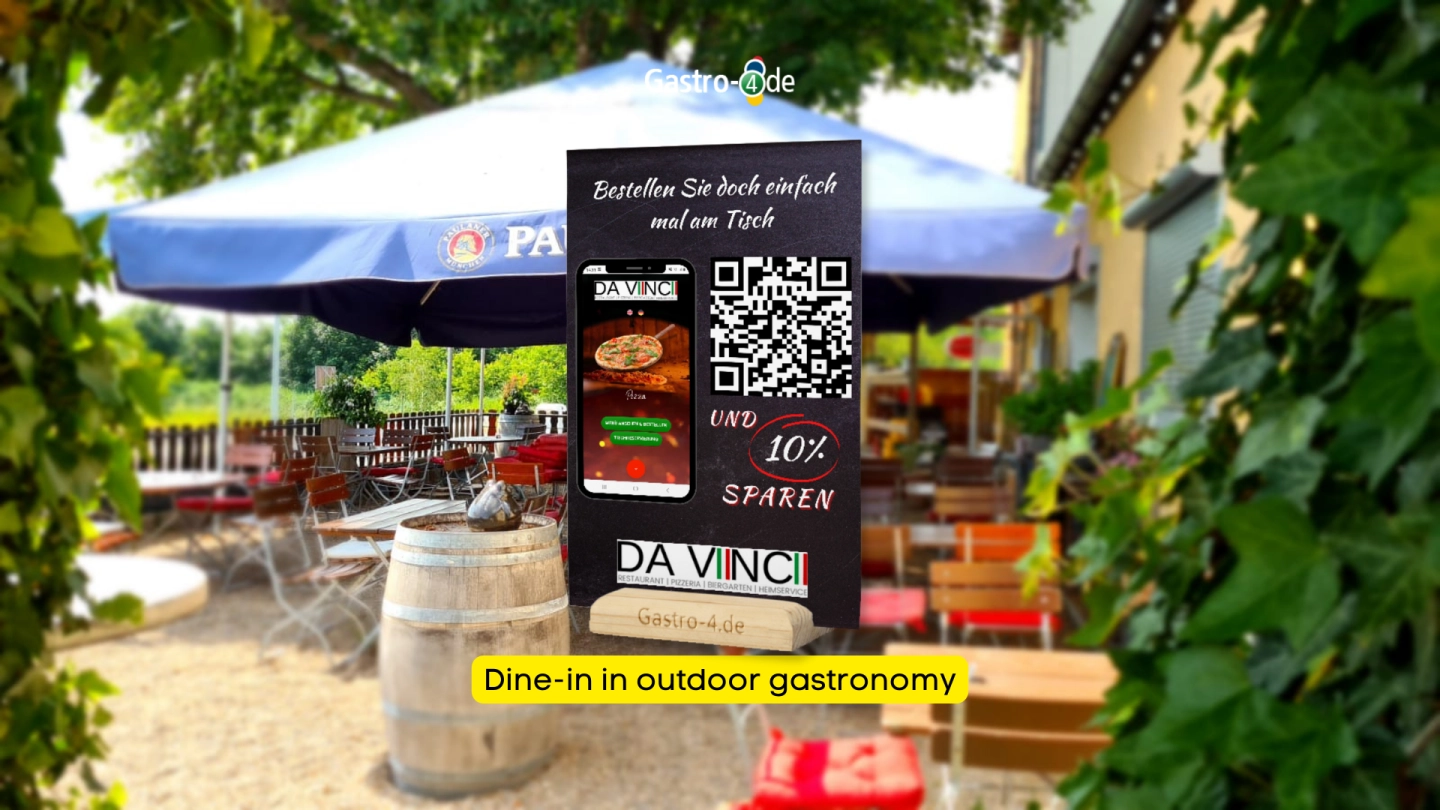 DINE-IN in outdoor gastronomy