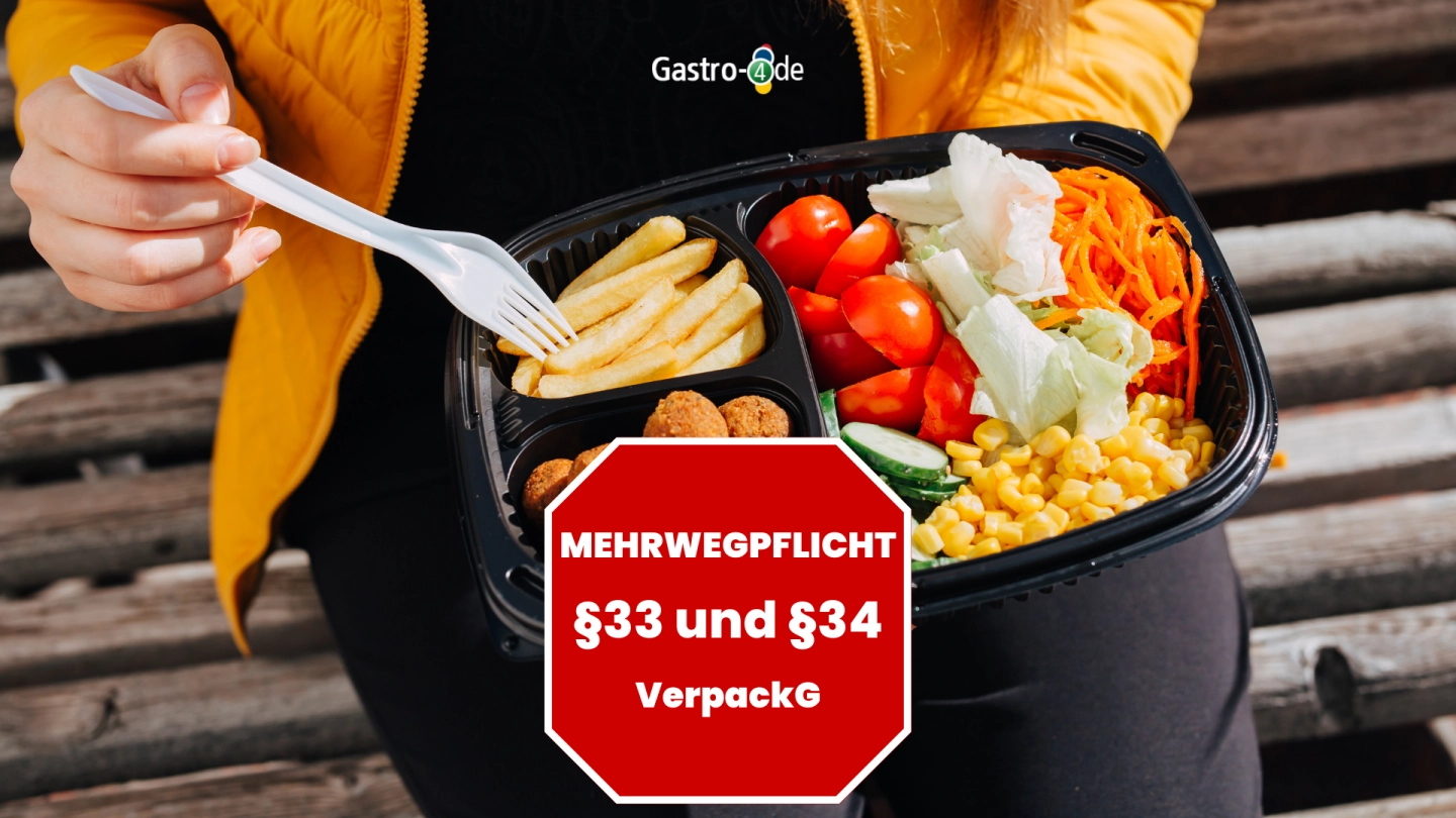 Gastronomiebetriebe müssen auf Mehrweg umstellen: Was Sie wissen müssen